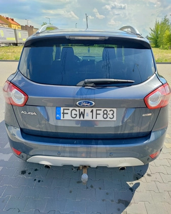 Ford Kuga cena 31900 przebieg: 202000, rok produkcji 2010 z Czarne małe 22